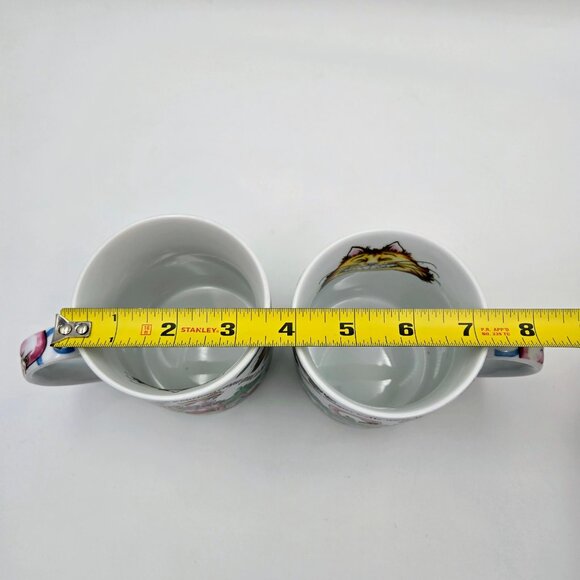 Alice In Wonderland Café By Paul Cardew Porcelain Coffee Tea Mug Cup England - Picture 3 of 16